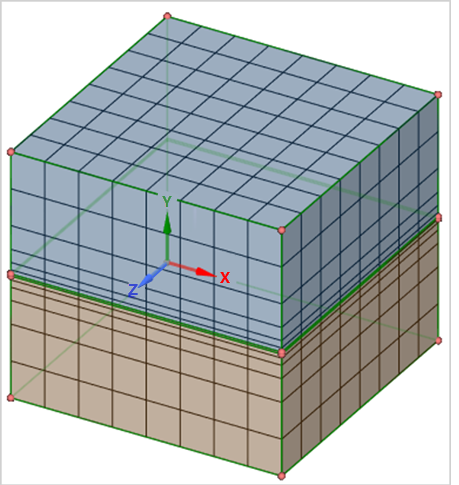 Meshed Model in Material Designer