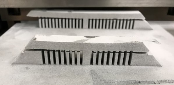 Built Part After Support Removal