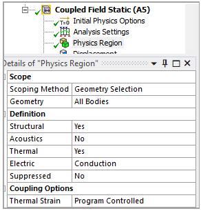 Physics Region