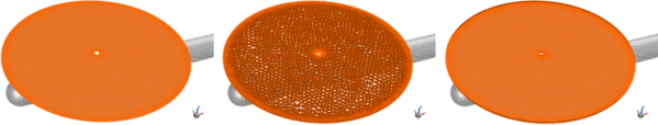 From Left to Right, the Three Components of the live1 Cell Zone: Int_Rotor, Int_live1 and Int_Live.