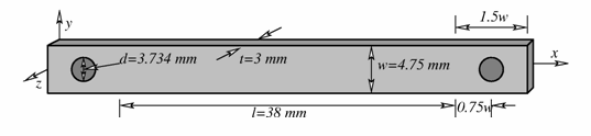Tension-Torsion Test Specimen