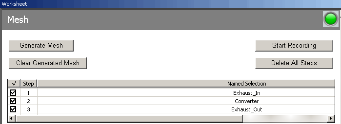 Mesh Worksheet