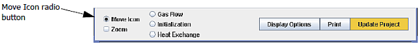 Move Icon radio button below Diagram View
