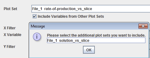 Select Additional Plot Sets dialog