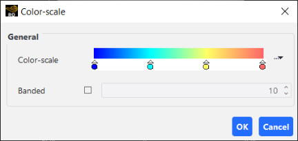 Color-scale dialog