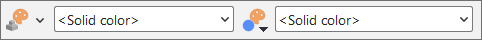 Coloring Service toolbar