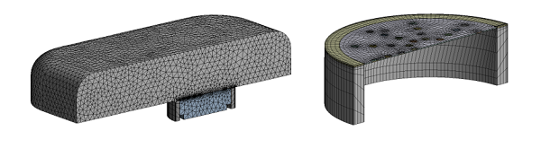 Mesh of the Condenser MEMS Microphone