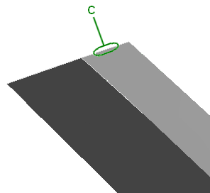 Edge on the Trailing Edge of the Blade