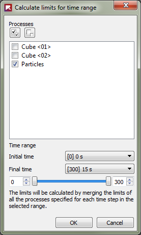 Calculate limits for time range dialog