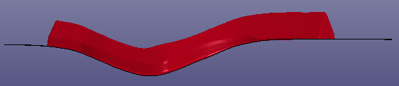 Final morphed mesh