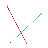 Select two lines