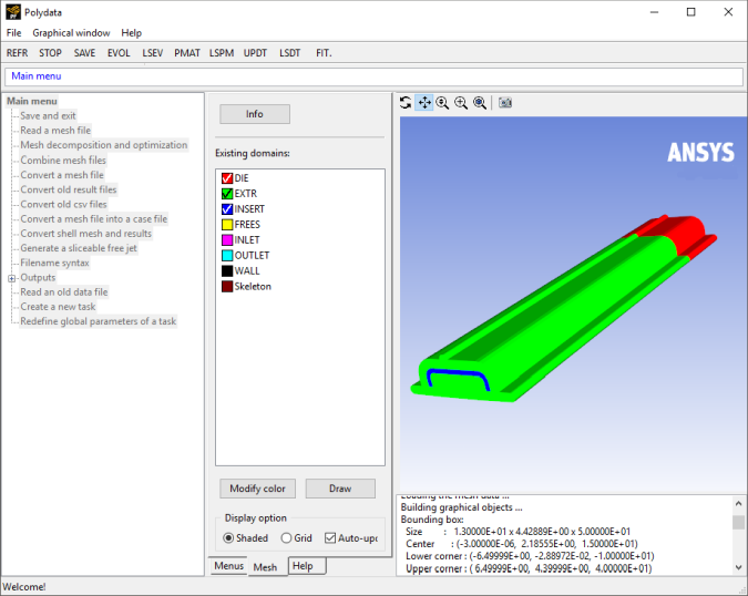 Mesh Topology Panel