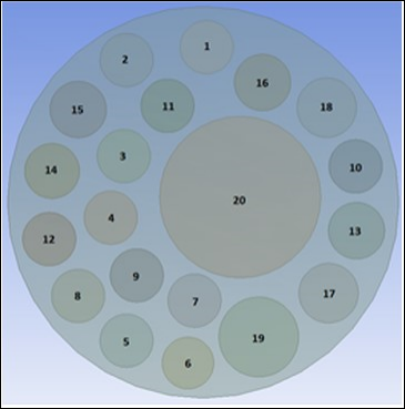 Resonator Composed of Tubes with Variable Diameters and Lengths