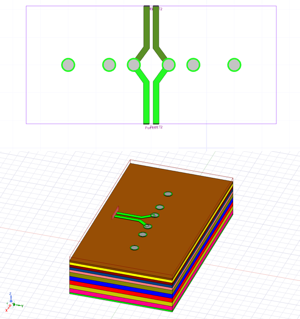 HFSS and 3D Layout models.