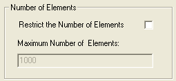 Number of Elements groupbox.