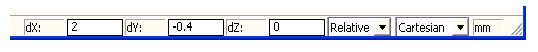 Coordinate text boxes.
