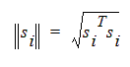 Equation for natural distance. 