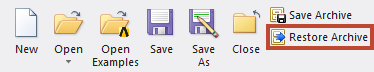 Restore Archive