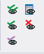 Show and Hide icons.