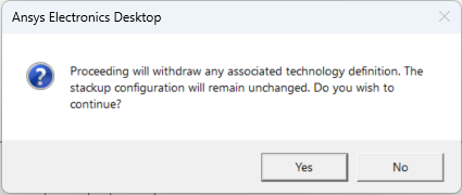 Reset Warning