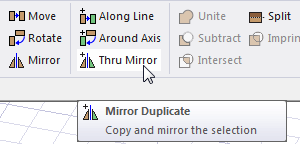 Through Mirror icon.