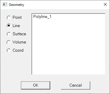 Geometry Window > Polyline