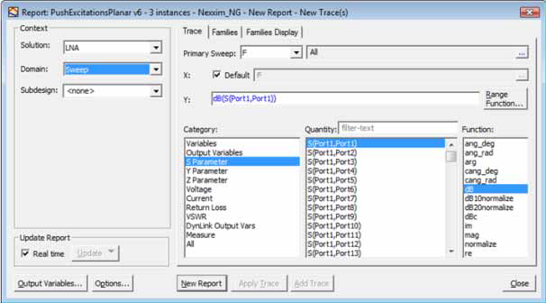 Report Window