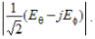 Equation for the maximum left-hand circularly polarized component.