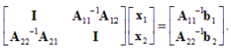 Matrix equation.