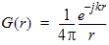 Green's function.
