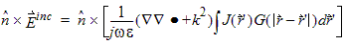 Electric Field Integral Equation