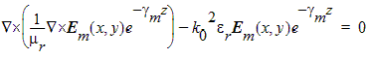 Maxwell's equation.
