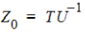Z naught definition