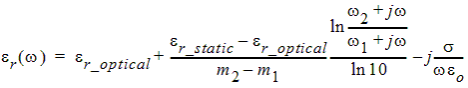Djordjevic - Sarkar (D-S) material model equation