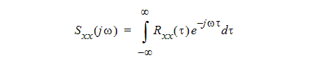 Power Spectral Density function