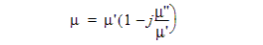 permeability of dielectrics equation