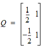Q matrix