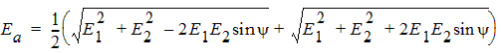 Wave component equation.