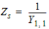 Z sub s definition