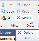 Delete icon.