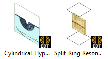 HFSS Metamaterial examples