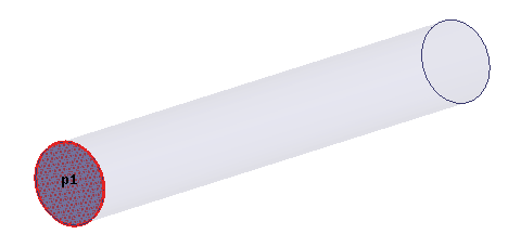 Model of circular waveguide.
