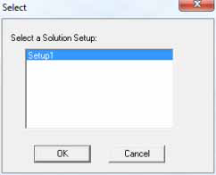 Select dialog.