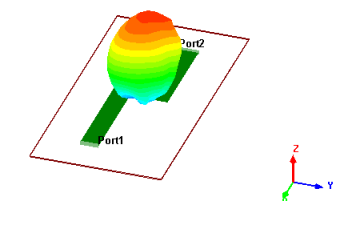 Model with Far Fields overlay. Model with Far Fields overlay.
