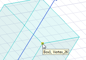 Mouse hovering over object, tool tip displayed.