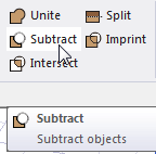 Subtract icon.