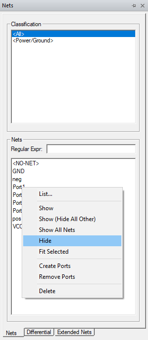 Nets Pane with Encryption