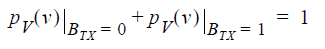 Probability notation for the total area under the PDF - unity