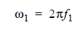Frequency 1 equation