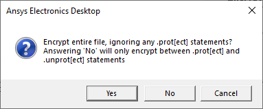 Encryption Question Box